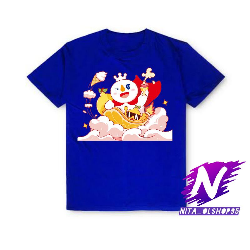 HKSTORE26 ATASAN KAOS ANAK2 UNISEX LENGAN PENDEK/MIXUE SABLON DIGITAL FULLPRINT