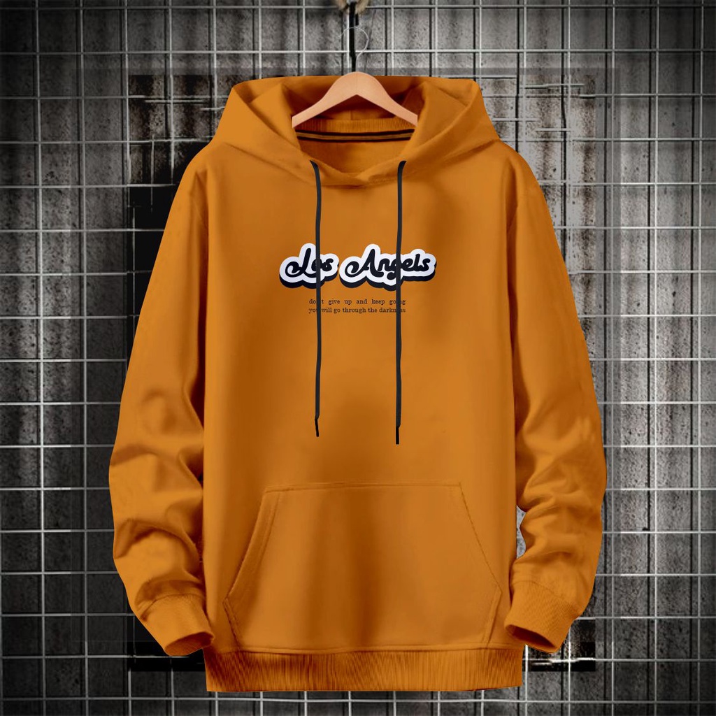 Sweater hoodie LOS ANGLES pria wanita terbaru / hoodie kekinian kwalitas terbaik