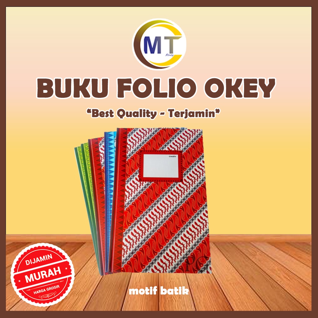 

Buku Folio Okey 50 lembar Buku Akuntansi Buku Folio Besar