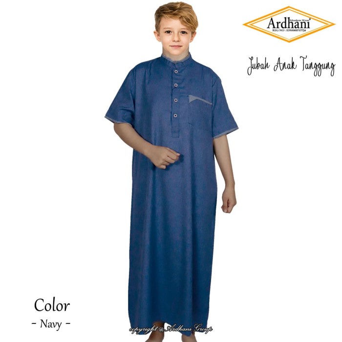 BAJU KOKO JUBAH ANAK LAKI LAKI TANGGUNG BAJU GAMIS ANAK 10-17Tahun
