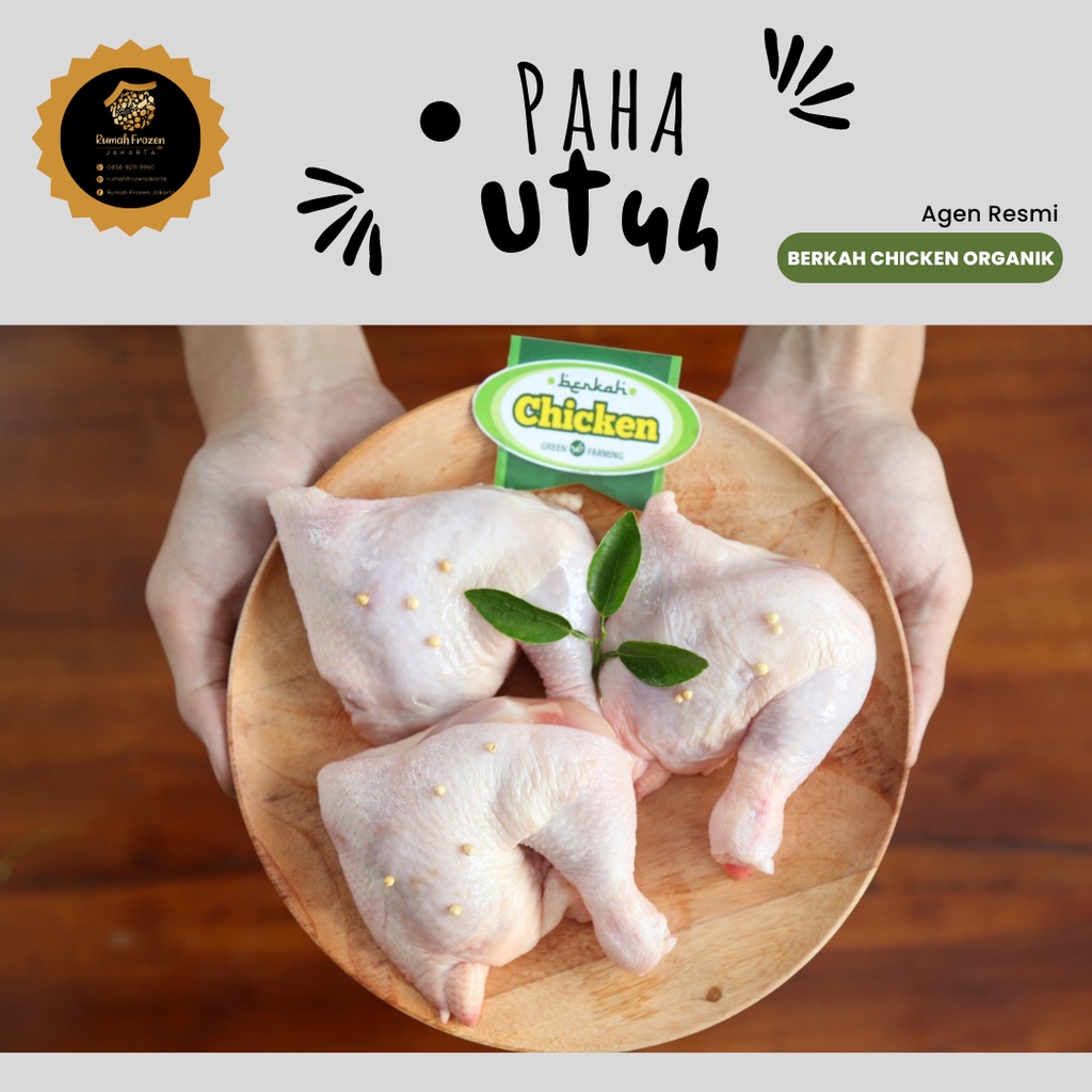 

Berkah Chicken Paha Utuh Ayam Organik
