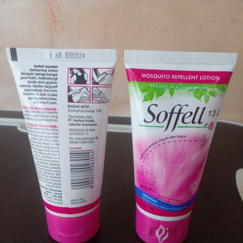 Soffel Tube 50 gr (Aroma Geranium)