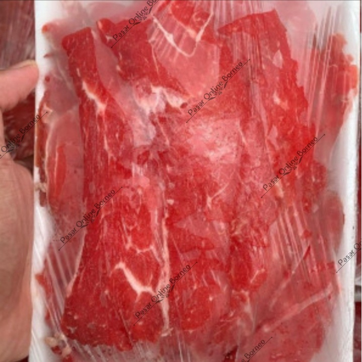 

Daging Sapi Ayam Slice Premium Mix 500 Gram