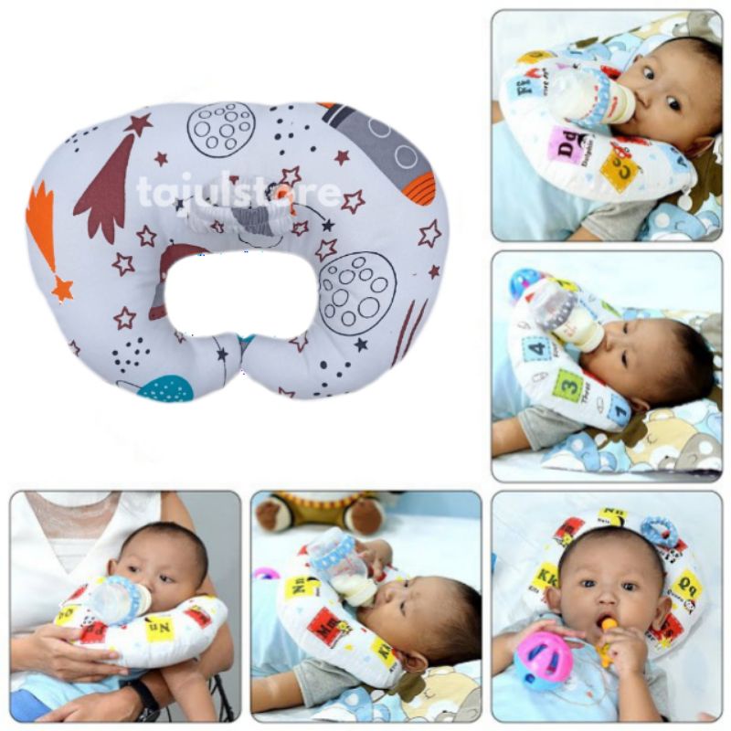 [rumahbayipdg] Bantal dot susu bayi / bantal dot bayi / baby bottle holder