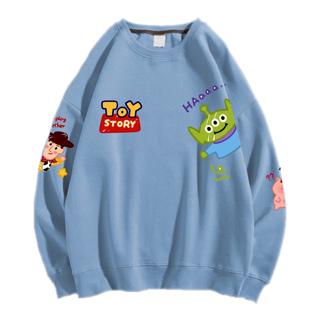 TOY W00DY SWEATER CREWNECK PRIA WANITA Size M-XXL GAWA