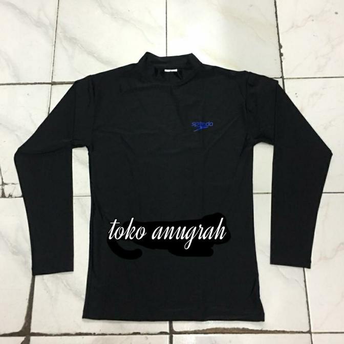 atasan baju renang diving tangan panjang pria dewasa speedo