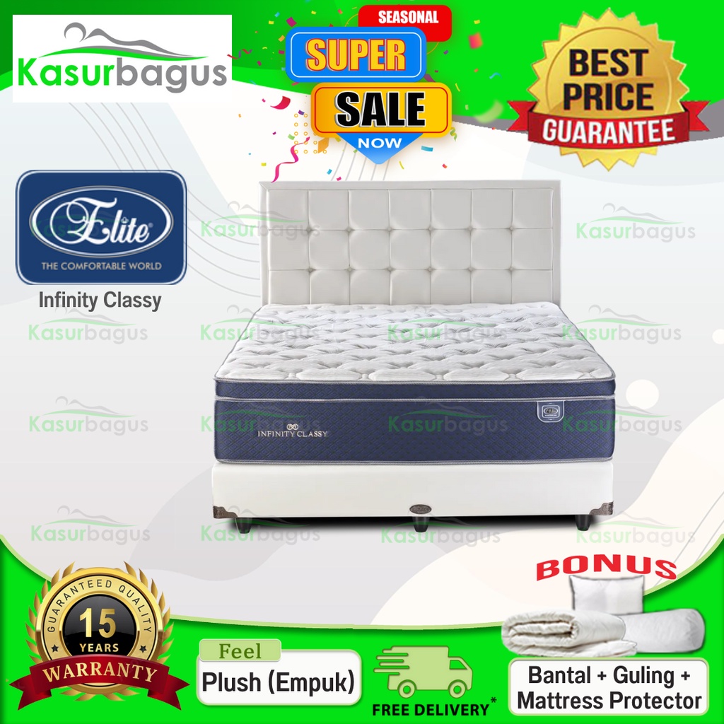 Elite Kasur Springbed Infinity Classy - Full Set 180x200