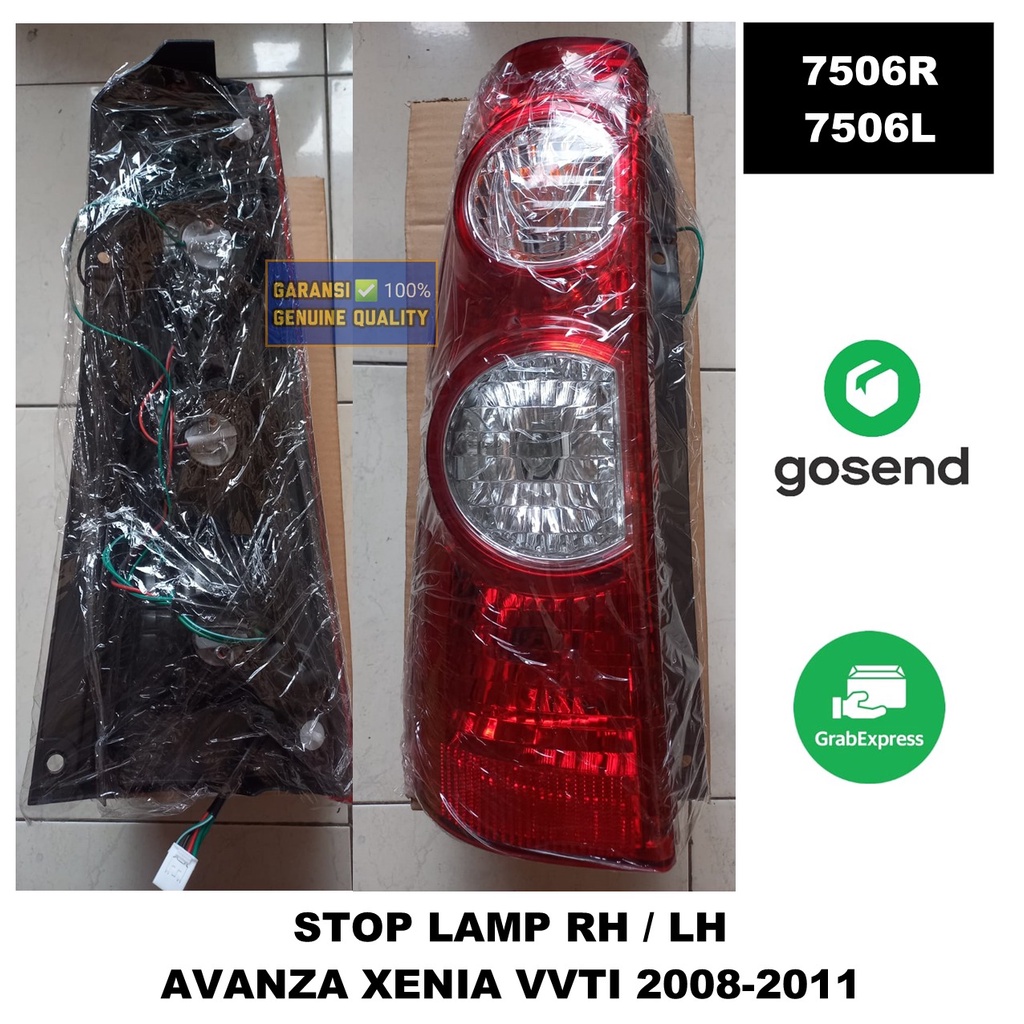 STOP LAMP RH / LH AVANZA / XENIA VVTI 2008-2011 *7506