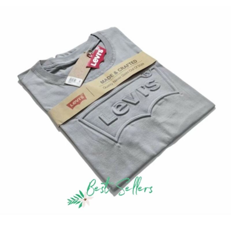 BAJU KAOS PRIA | STRIT KAOS TIMBUL | KAOS LEVIS TIMBUL