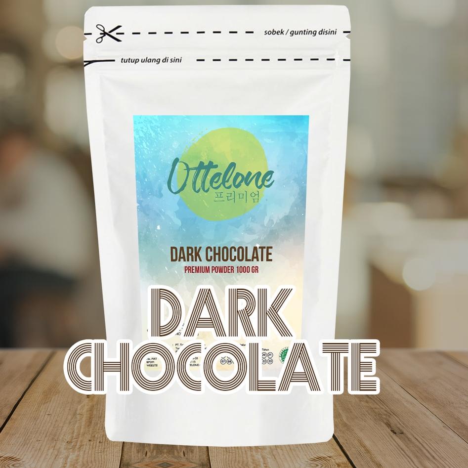 

⚡COD⚡ POWDER DARK CHOCOLATE 1000gr Bubuk Minuman Premium Halal Merk OTTELONE