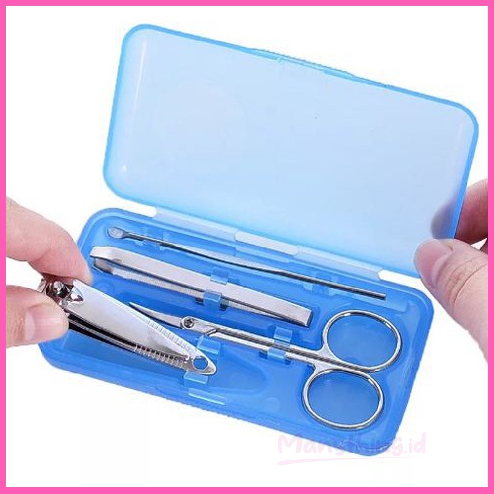 Manicure Pedicure Set 4in1 Alat Pemotong Kuku