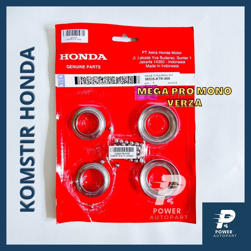 Comstir Honda Motor Verza, Mega Pro Mono bearing klahar stang stir - KTR