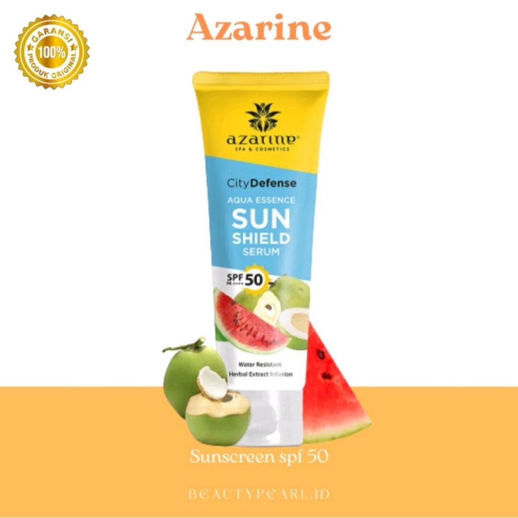 AZARINE AQUA ESSENCE SUN SHIELD SPF50 SUN SERUM SUNBLOCK SERUM 100ML