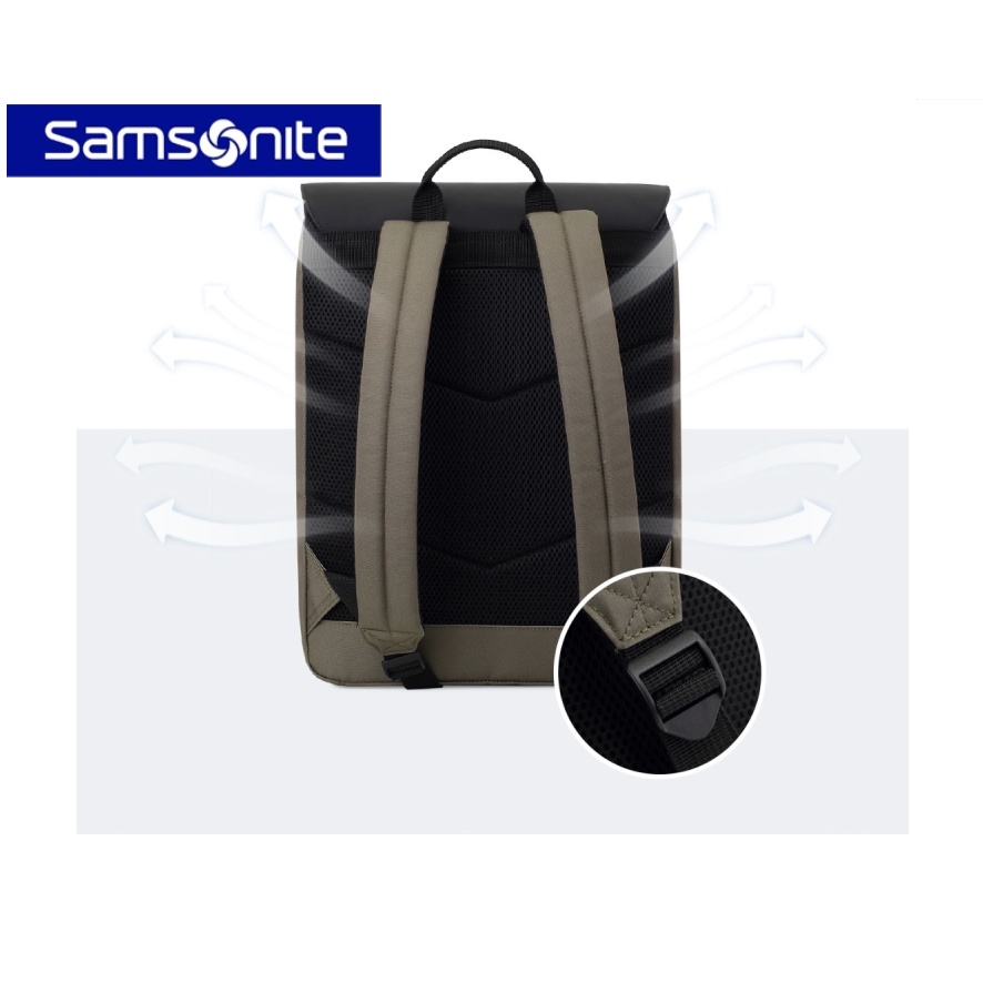 Backpack Samsonite Valence BP3 For Kantoran Traveller Casual Original