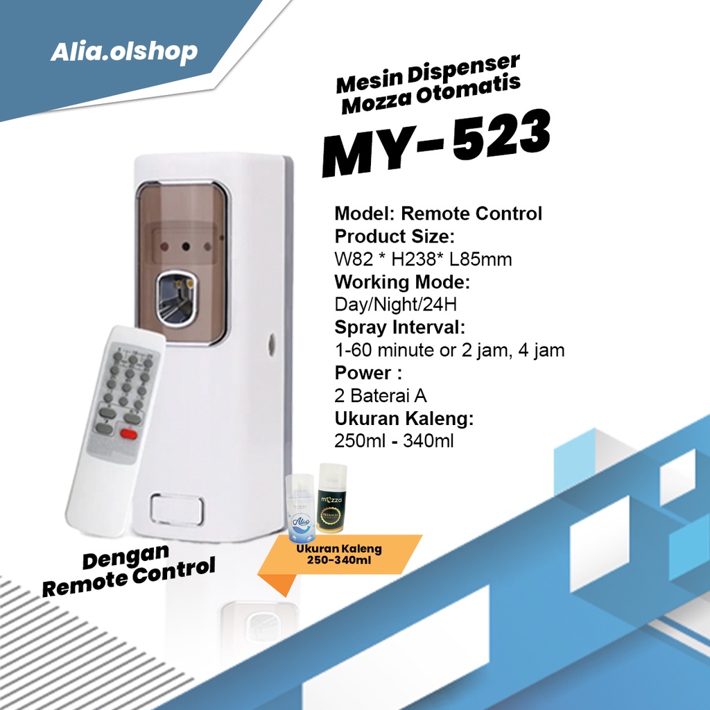 Mesin Automatic Aerosol Dispenser Pengharum Ruangan MY-523