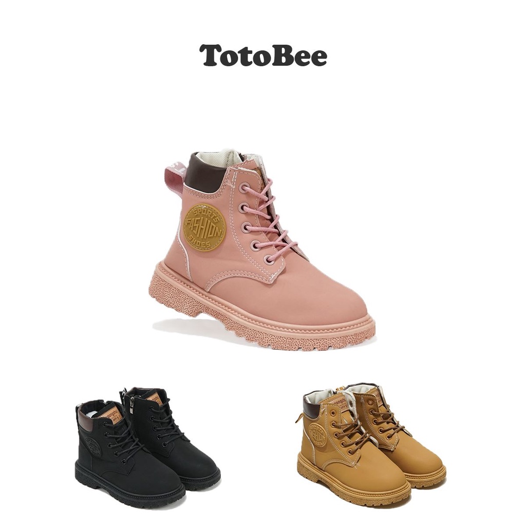 TOTOBEE HighBoots Sepatu Boots Anak Import 506