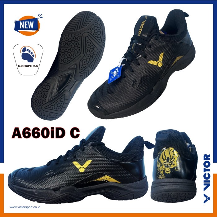 {MentariStore} Sepatu Badminton Victor A660ID C sepatu Bulutangkis Victor A 660 ID C - 40 Murah