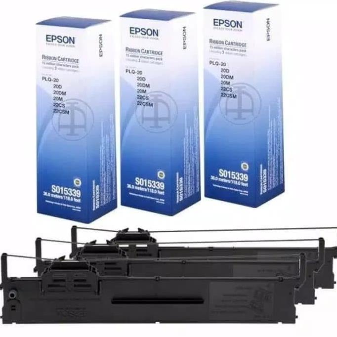 

Pita EPSON PLQ-20/PLQ-30 isi 3pcs MURAH!! - Hitam