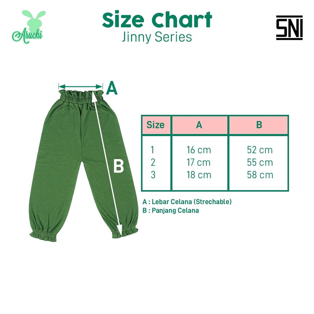 Aruchi Celana Panjang Jinny Pants / Celana Panjang Anak