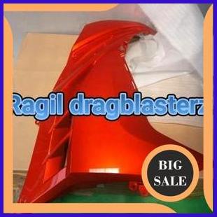 fairing atas ninja 250 fi se orange kanan original Kawasaki 1M4R23 parts