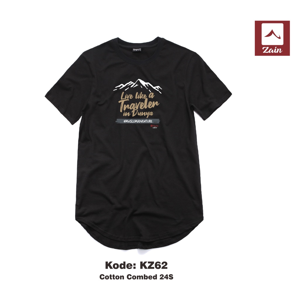 Kaos Dakwah Muslim Adventure -  KZ62 - ZAIN