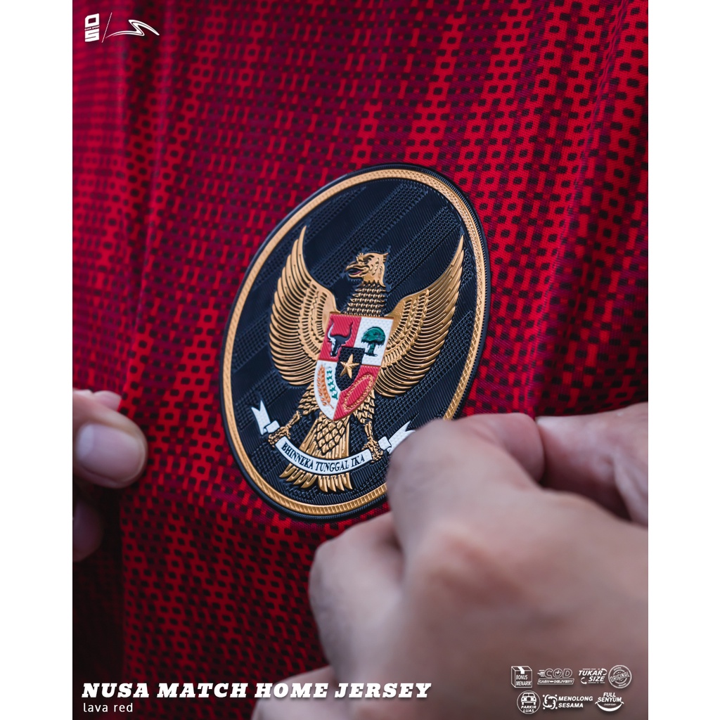 GRATIS ONGKIR !!! JERSEY SPECS ORIGINAL TIMNAS FUTSAL INDONESIA HOME WARNA MERAH