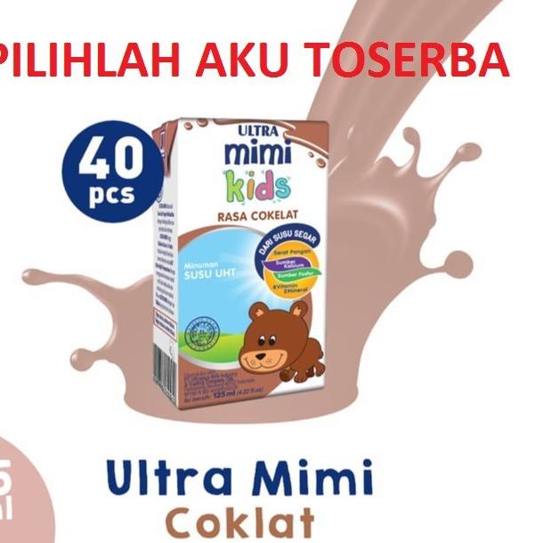 

❂ Susu Ultra Mimi Kids COKLAT (Cokelat) 125 ml - (1 DUS ISI 40) ♜