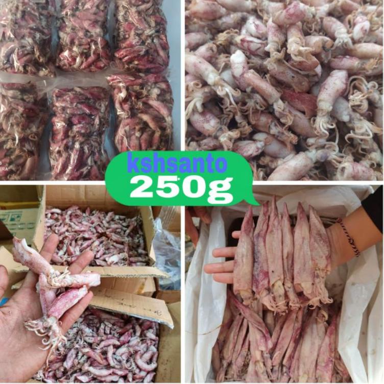 

❤[PROMO MURAH!!!]❤ ikan asin cumi telur/cumi bebby/lontar aneka-250g