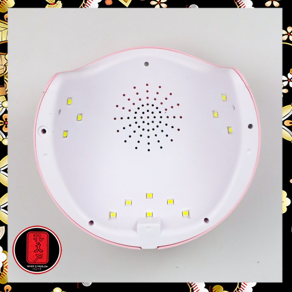 Biutte.co Pengering Kutek Kuku UV LED Nail Dryer 36 W - Star6 - Pink