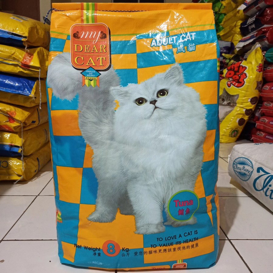 (Grab-Gojek) My Dear Cat tuna 8kg makanan kucing dewasa my dear cat