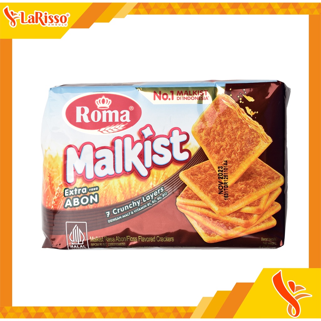 

ROMA MALKIST CRACKERS 90GR RASA ABON GURIH