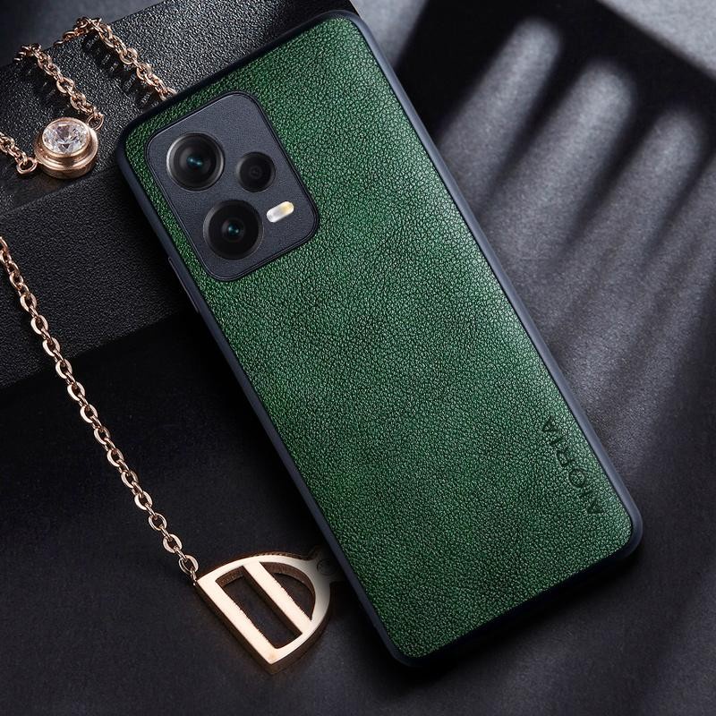 POCO X5 5G CASE LEATHER CASE AIORIA LEATHER COVER SILIKON SOFTCASE