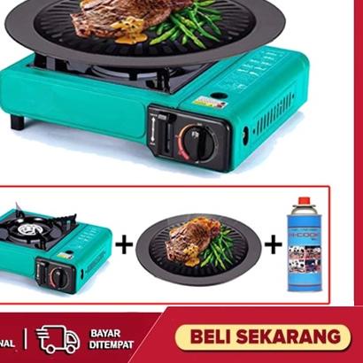 ♢ Kompor Portable Kompor Gas Portable 2 Fungsi /kompor portabel 2in1/kompor gunung/kompor gas portab