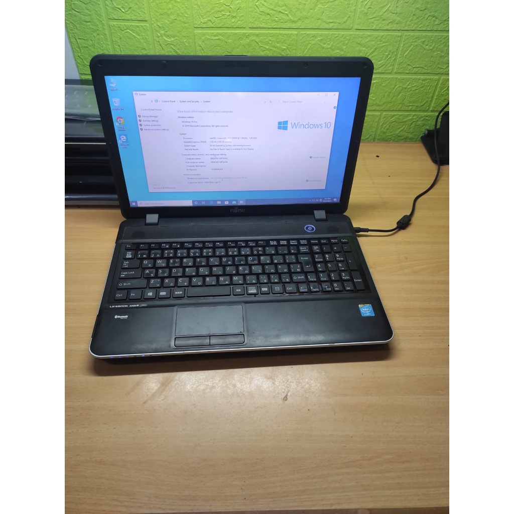 Motherboard Mobo Mainboard Laptop Fujitsu Lifebook AH32/M