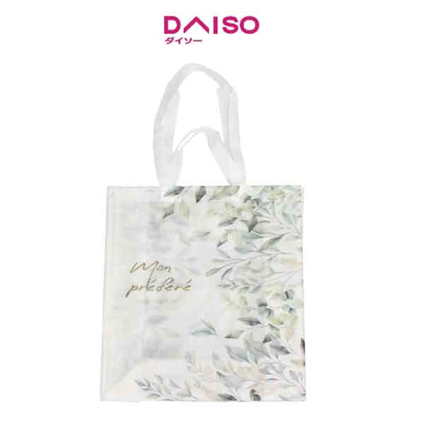 

Daiso Clear Bag Leaf B