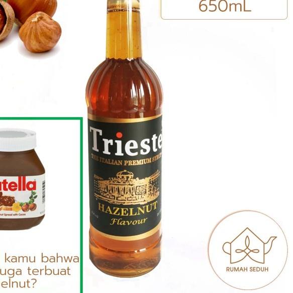 

➸ 650 mL Hazelnut Sirup merk Trieste Syrup Original ➦