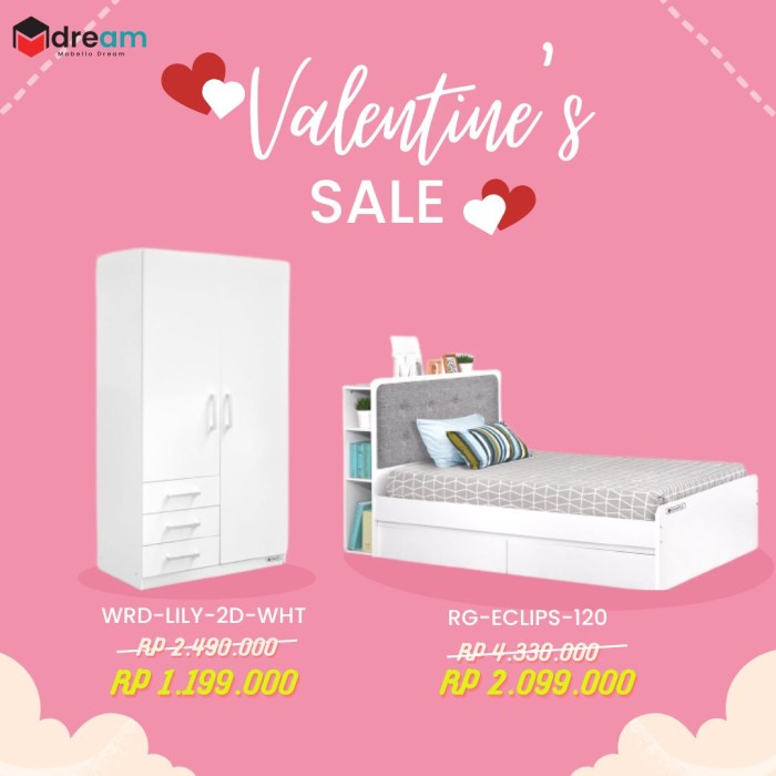 Terlaris Ranjang Kasur Dipan Single Scandinavian White Minimalis Dengan Laci