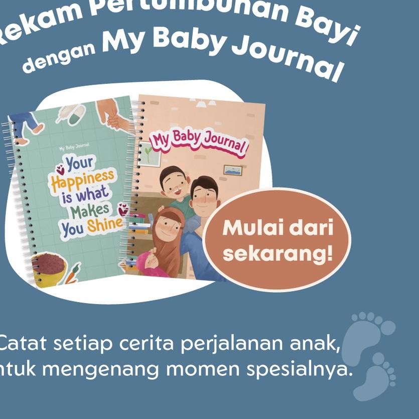 

♞ My Baby Journal 2.0 by RA Planner | Buku Tumbuh Kembang Anak | Jurnal Kehamilan dan Bayi ➷
