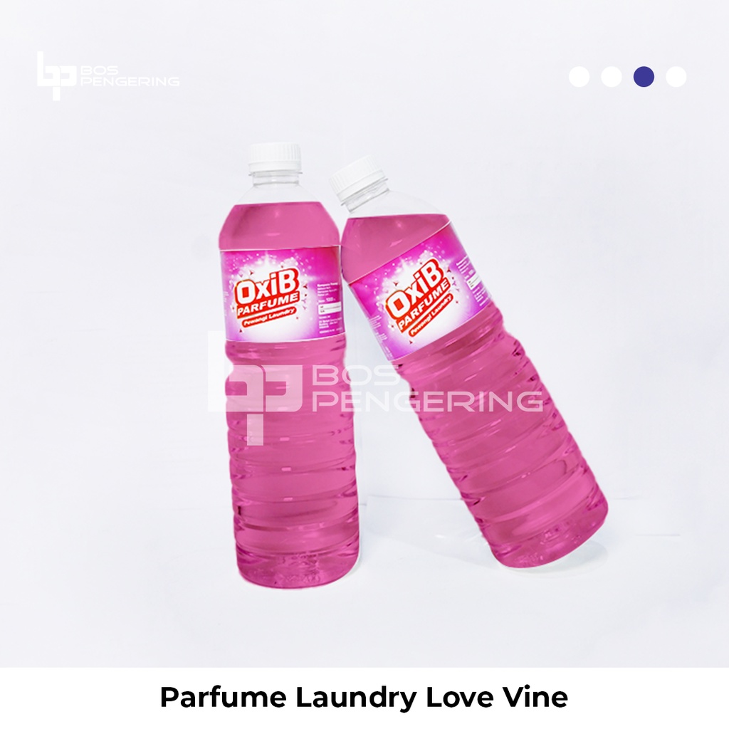 Pewangi Pakaian Laundry - OxiB Parfum Aroma Love Vine 1 Liter Fresh Tahan Lama