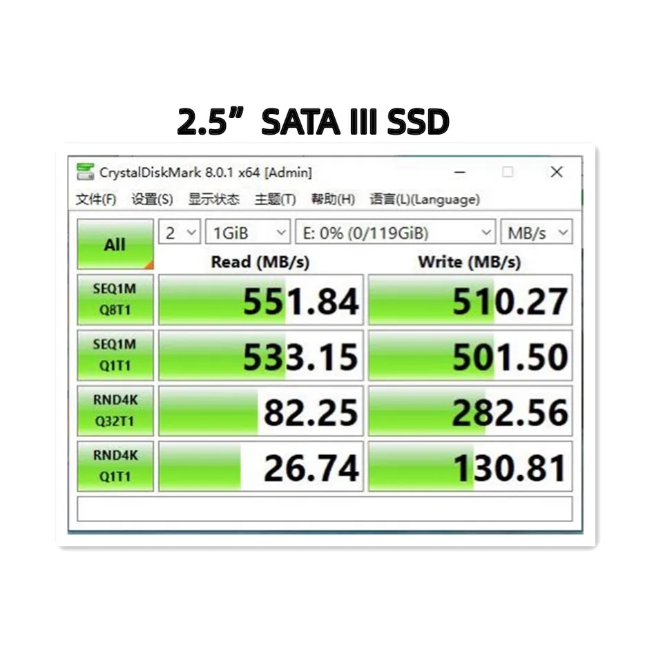 Etopso SSD 256GB SATA III 2.5&quot; 6Gb/s