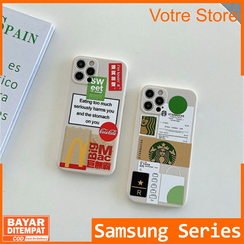 Case Premium Samsung S02S A03 A03S A04S A12 M12 A13 4G 5G  A22 4G A23 A32 4G M32 4G A33 5GCasing Sof