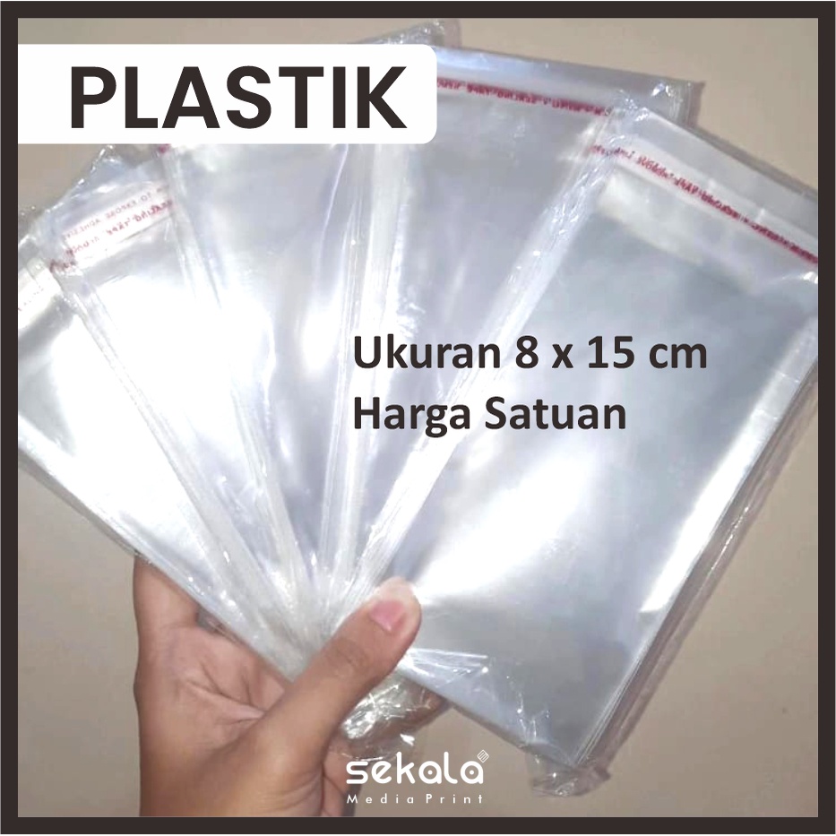 

Plastik Bening Ukuran 8 x 15 cm Amplop Lebaran / Polaroid / dsb
