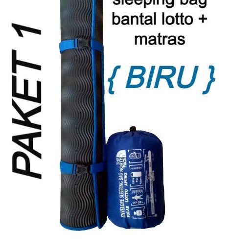 ♞ Paket sleeping bag bantal + matras - sleeping bag matras - paket matras dan sleeping bag - sleepin