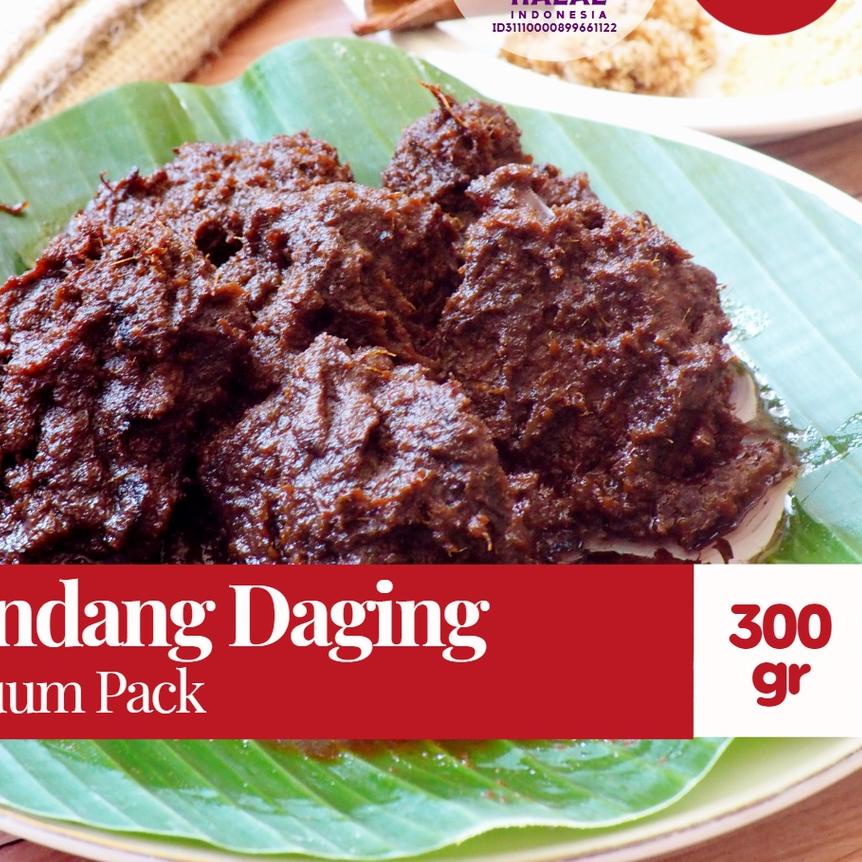 

۞ Rendang Daging Sapi Padang Jaya 300 gr ✧