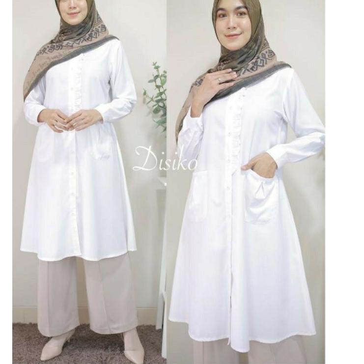 [KRG.10Ma23ᴷ] Baju atasan Tunik Wanita Terbaru 2022 / Lemia Tunik katun toyobo  Design By Disiko