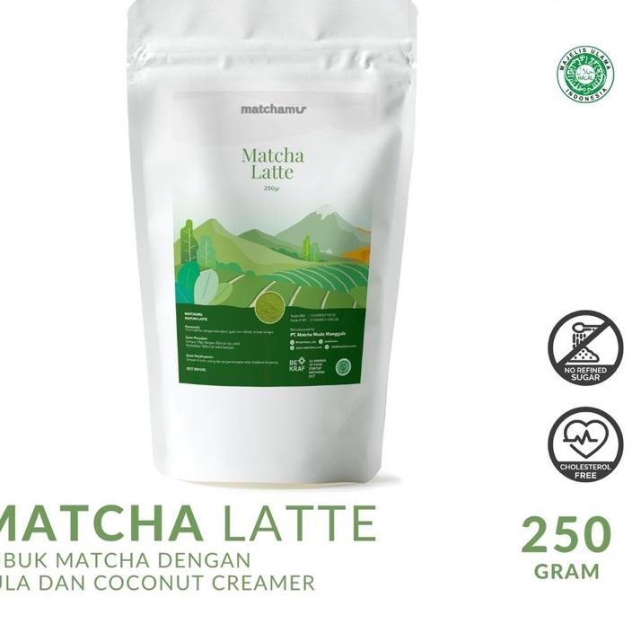 

▲ Matcha Latte 250 Gram - Matchamu ✥