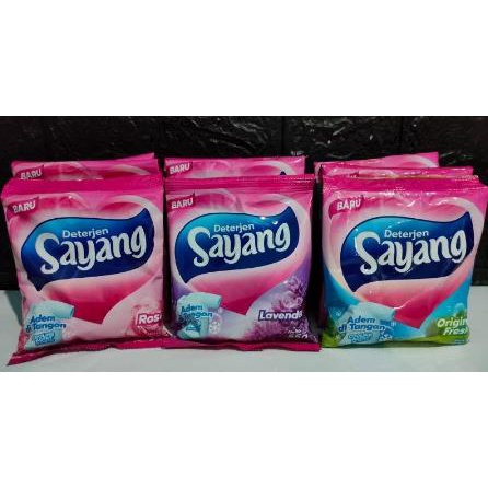 * NCC * Sayang Detergen Sachet  Cair Atau Bubuk Lavender Rose Fresh Ori Deterjen Konsentrat Pakaian