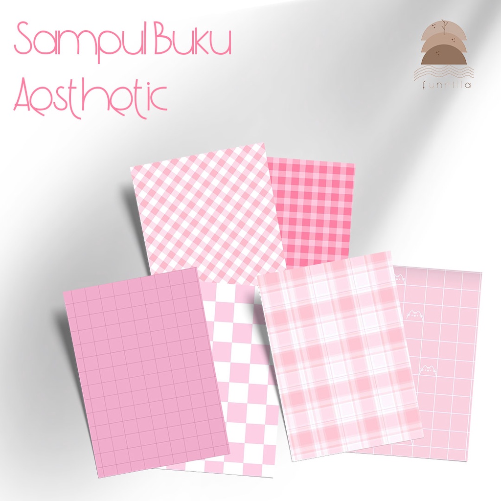 

funnilla.co | Sampul Buku | Sampul Buku Aesthetic | Cover Buku | A5 B5 | Pink