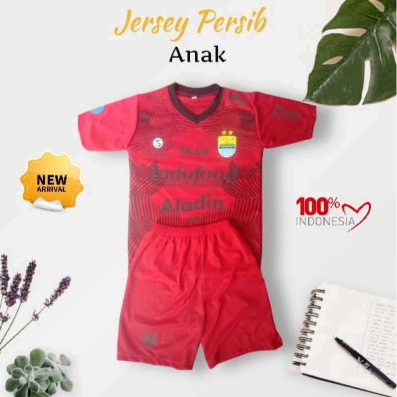 JERSEY PERSIB ANAK USIA 3- 11 TAHUN, JERSEY PERSIB 2022-2023