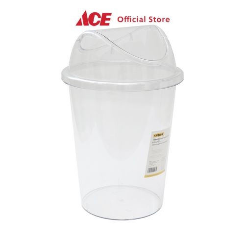Tempat Ace - Krisbow 20 Ltr Tempat Sampah - Transparan